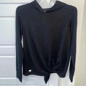 ZELOS Brand Hoodie With Cute Front Tie